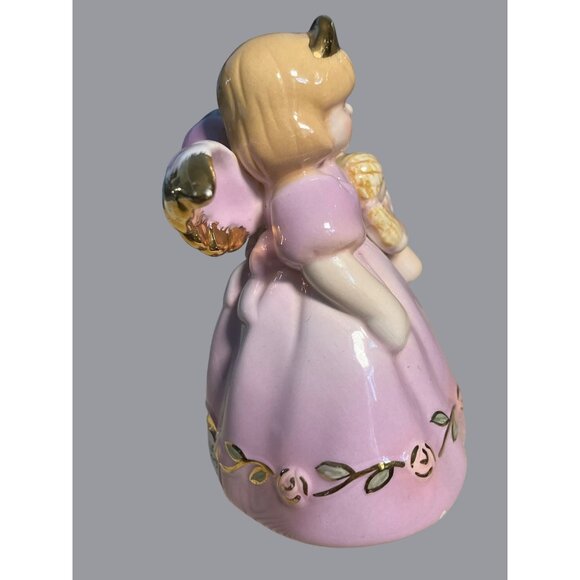 Russ Berrie Ceramic Third Birthday Angel Figurine vintage - Picture 8 of 13